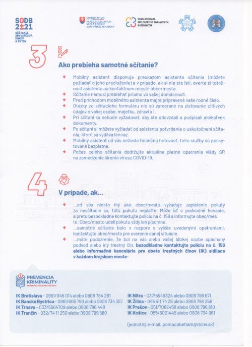informačný leták