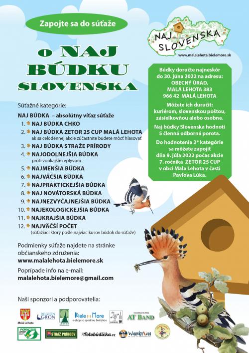 súťaž - Naj búdka 2022