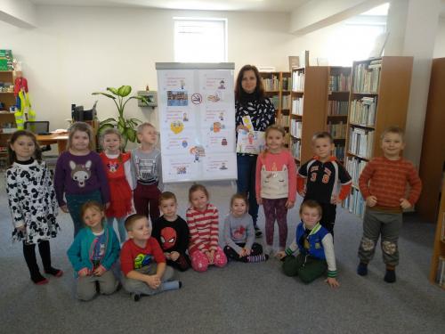 Podujatie pre deti - Ako sa správať v knižnici a ku knihám