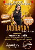plagát - koncert Jadranky
