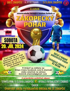 plagát - Futbalový turnaj 2024