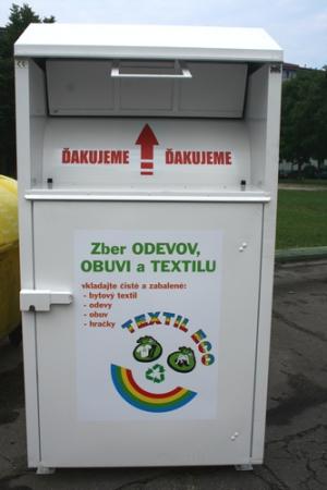 kontajner na textil