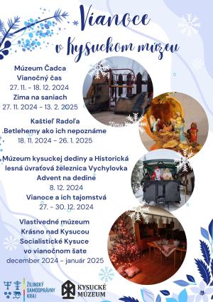 pozvánka do múzea - Vianoce v Kysuckom múzeu 2024