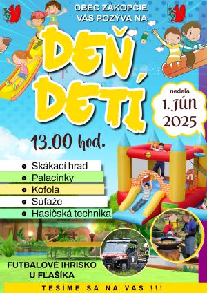 pozvánka - Deň detí 2025