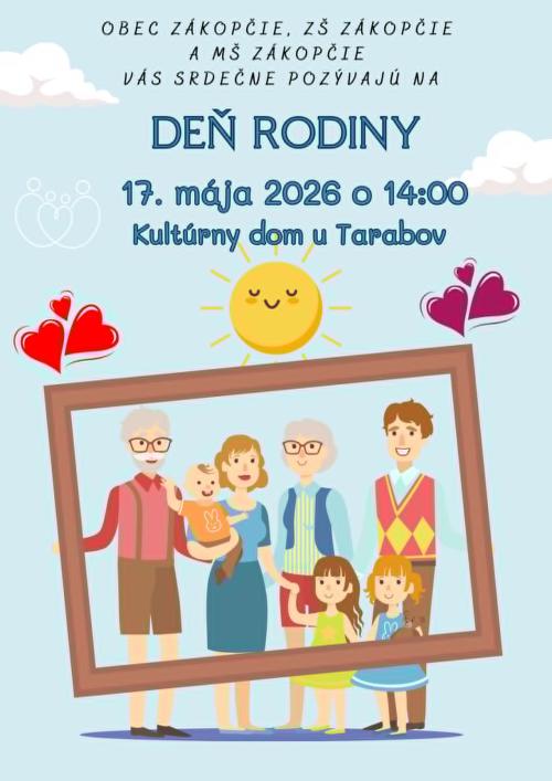 pozvánka na&nbsp;Deň rodiny 2026