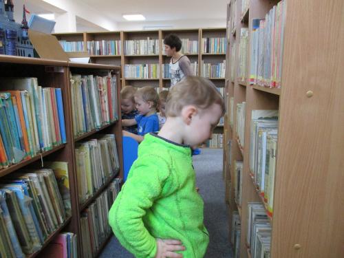 Návšteva detí v knižnici