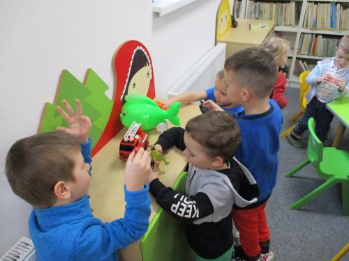 Návšteva detí v knižnici